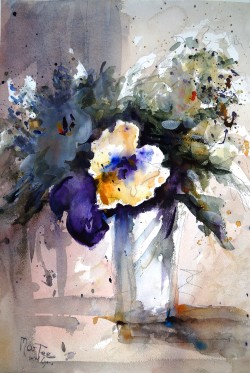 Pansy in a Vase
