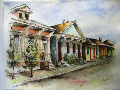 New Orleans Houses Series (Sold)