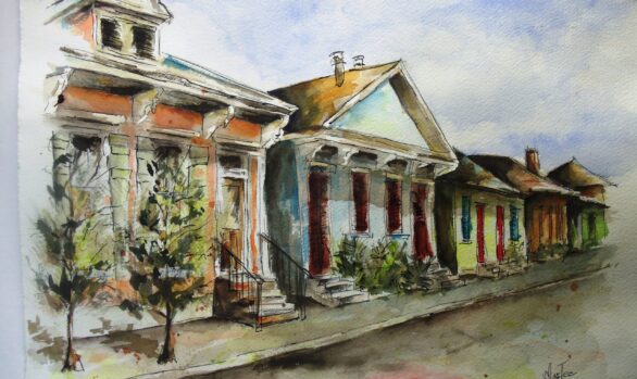 New Orleans Houses Series (Sold)