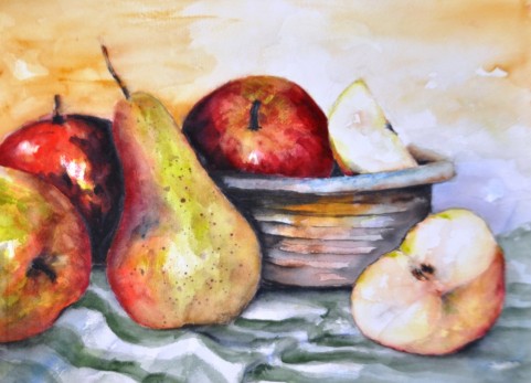 Fruit with a Checkered Past (Sold)